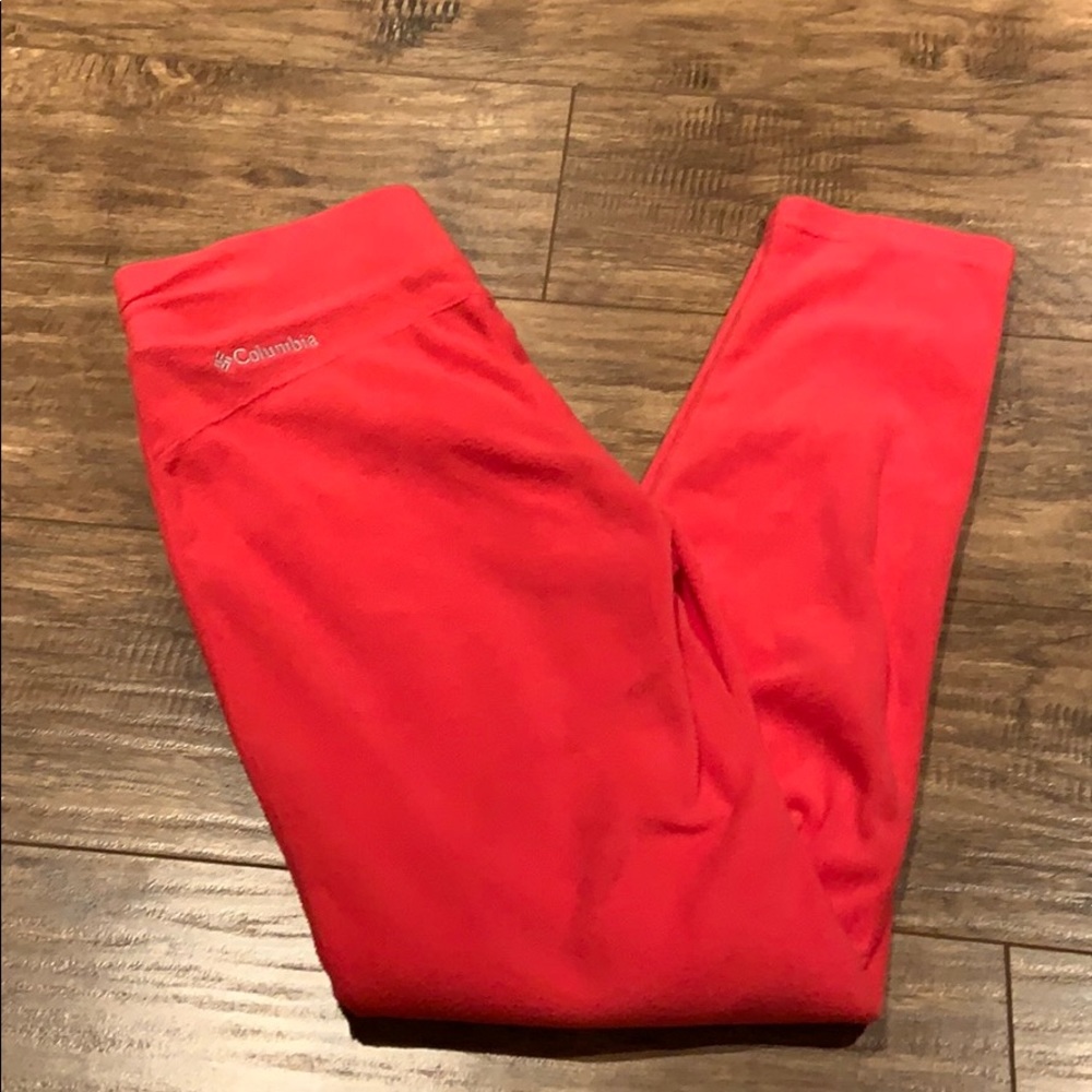 Columbia pink Fleece pants